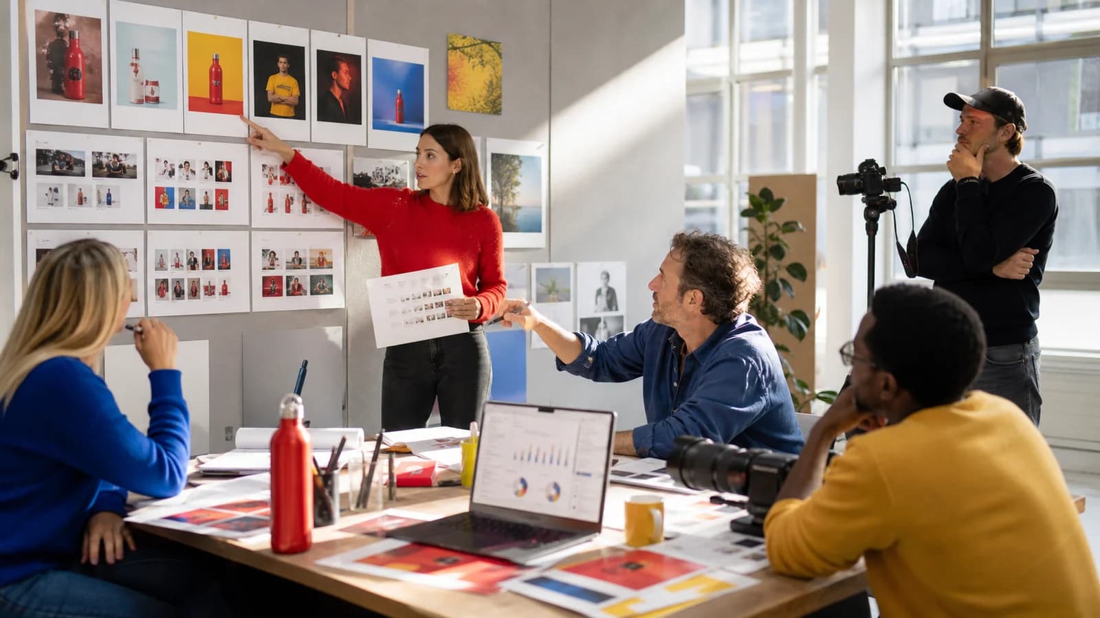 A campaign team evaluating creative variants, spend controls and qualified conversions