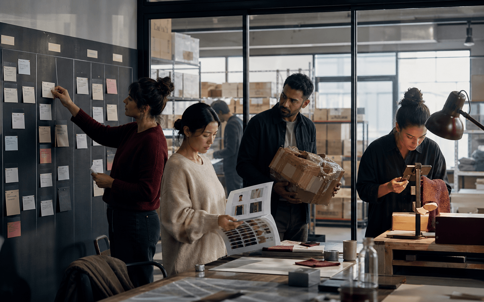 Editorial marketplace service scene for Managed marketplace operations