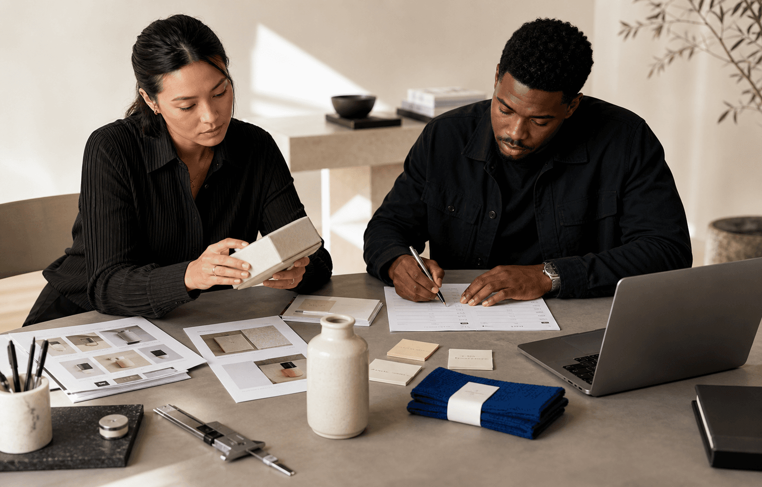 Editorial marketplace service scene for Marketplace readiness audit