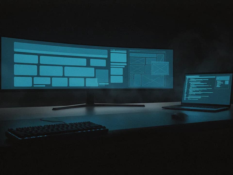 Business website development: a scene from the service