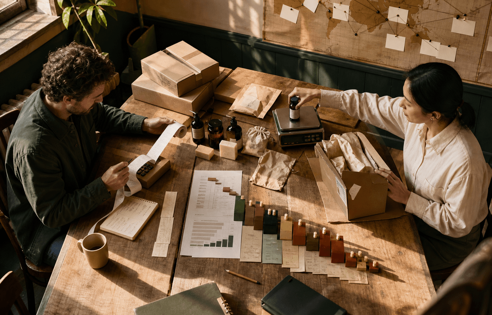 Editorial marketplace service scene for Marketplace unit economics