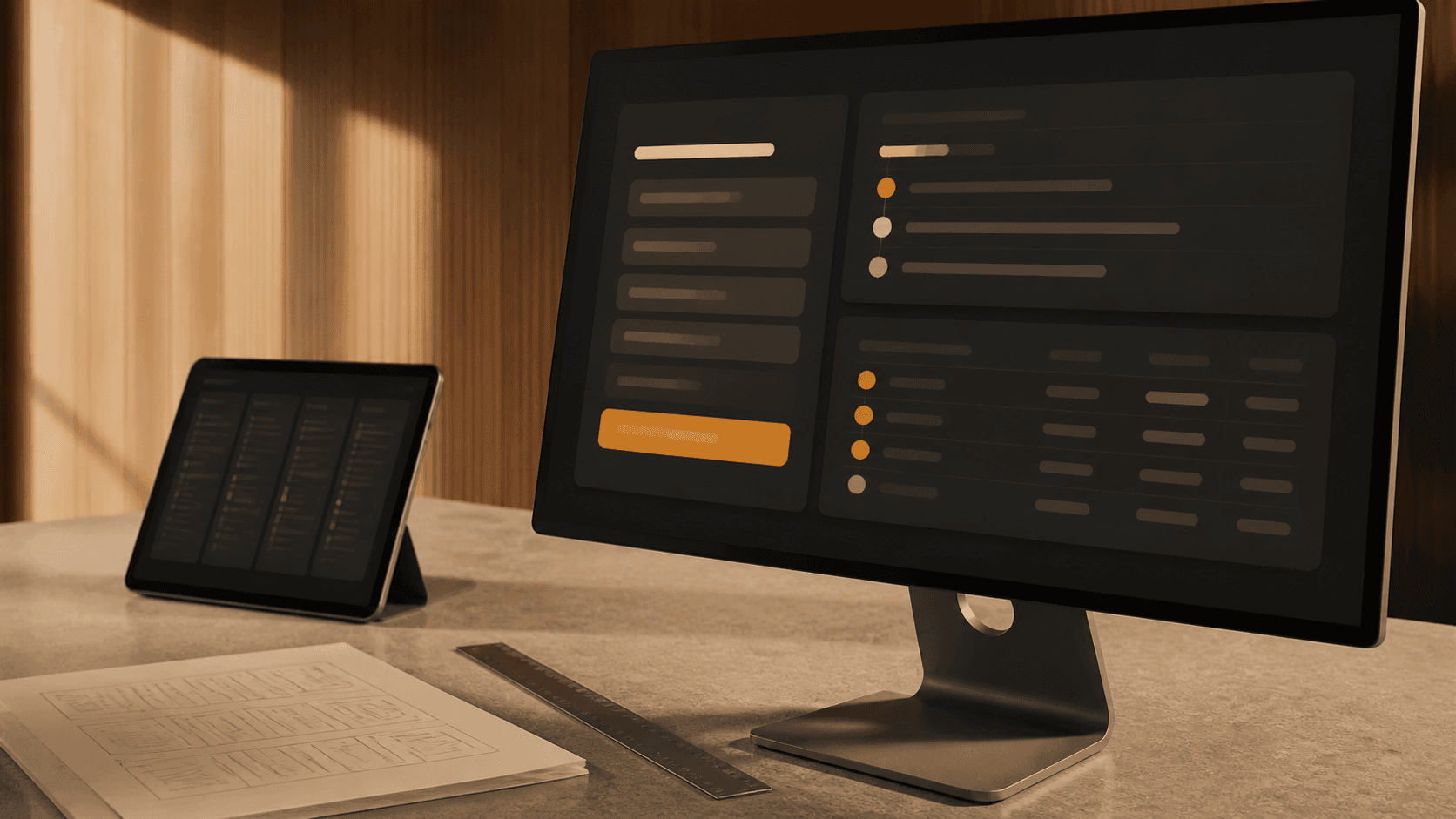 Editorial cover: Design system development