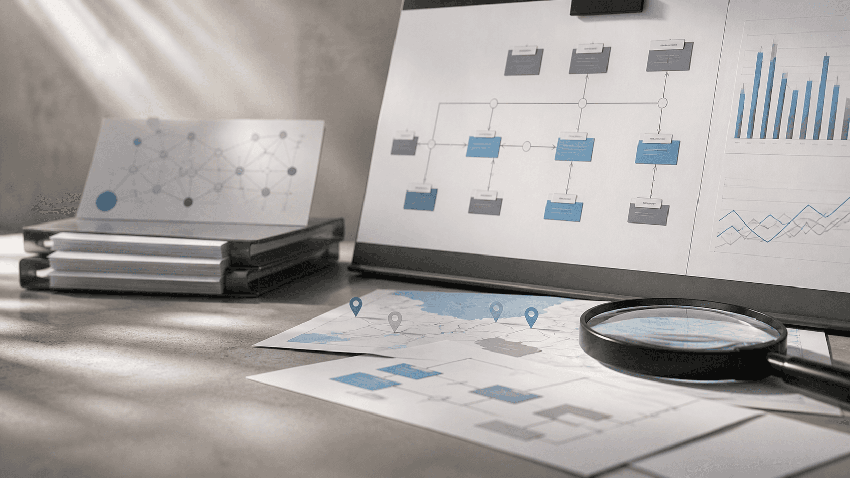 Editorial cover: Landing page development